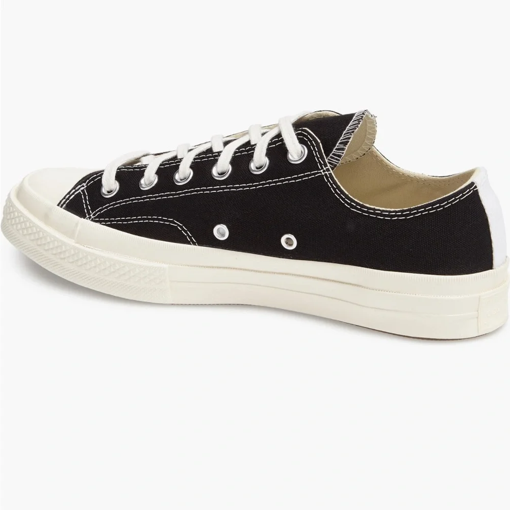 NWT Comme des Garcons x Converse All Star Chuck Taylor '70 Low-Top Sneakers - Picture 2 of 8